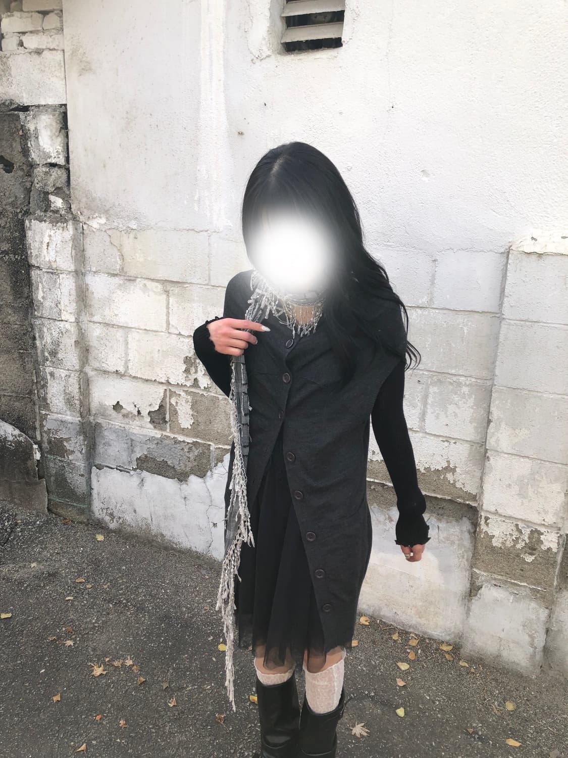 빈티지 머플러 코디세트 상품이미지5