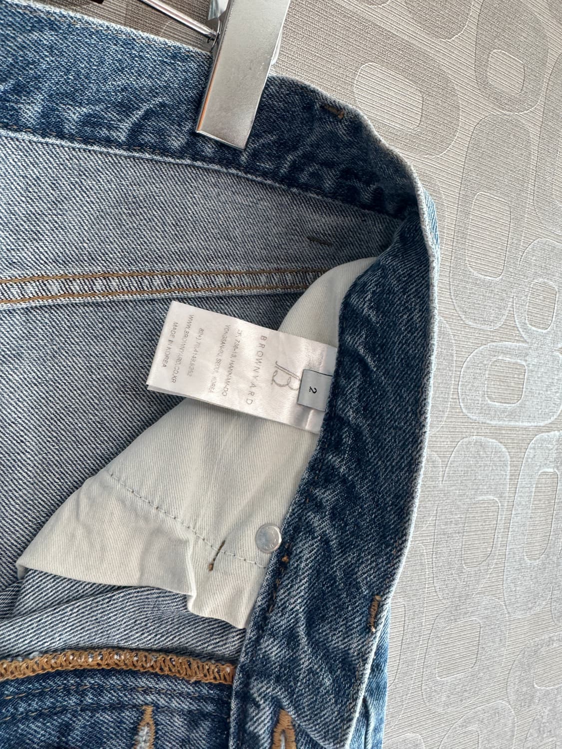 BROWNYARD 브라운야드 스탠다드 데님 청바지 팬츠 M 상품이미지7