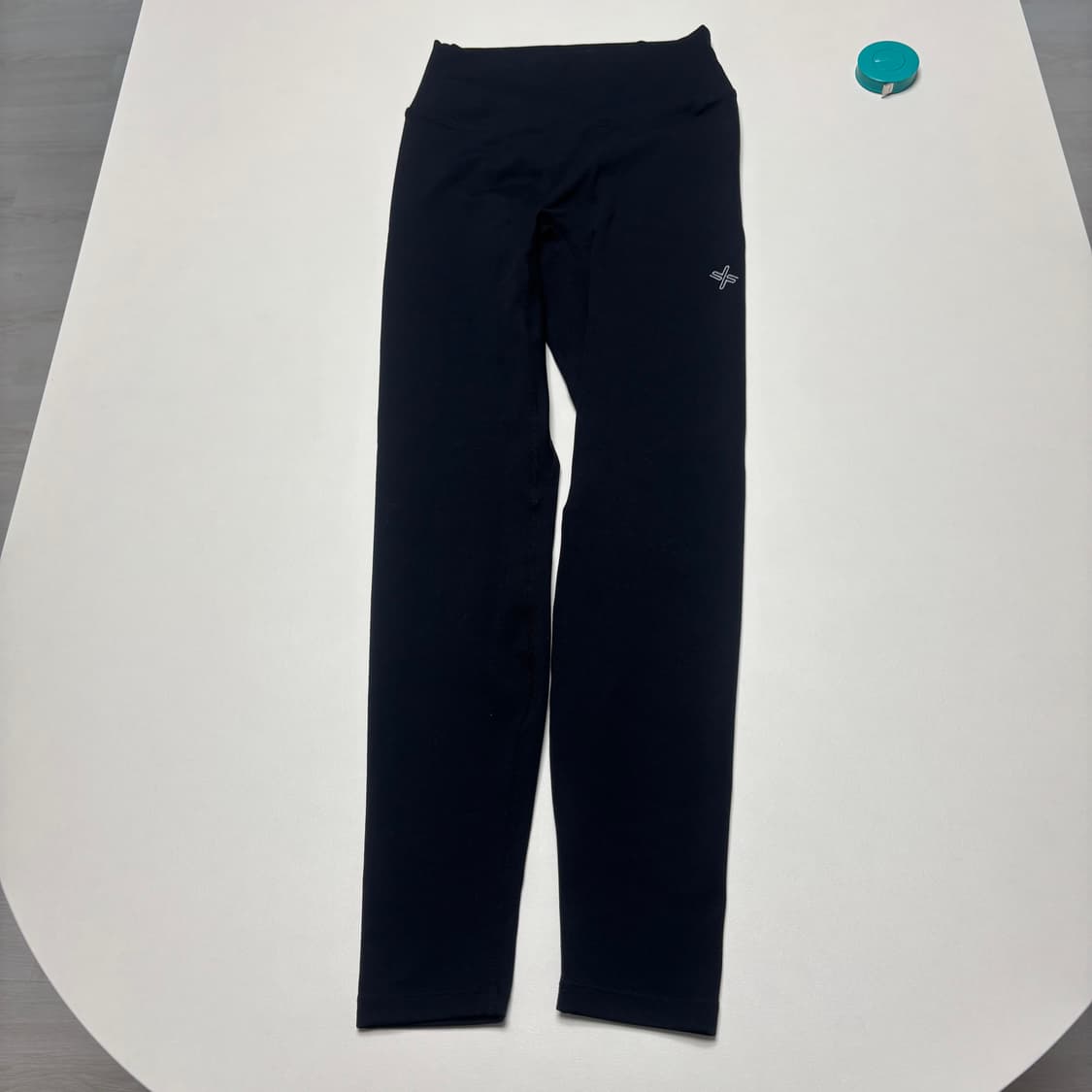 V업 3D 플러스 레깅스 블랙 상품이미지1