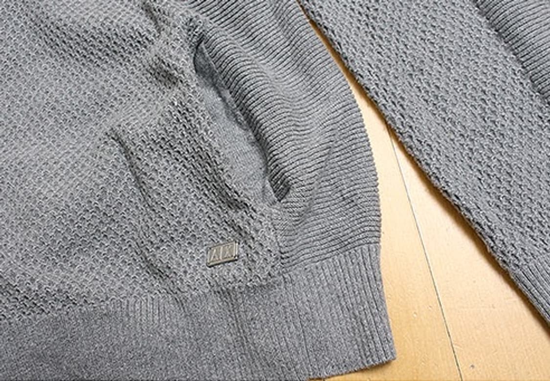 알마니 익스체인지  면니트 반집 XXL 상품이미지4