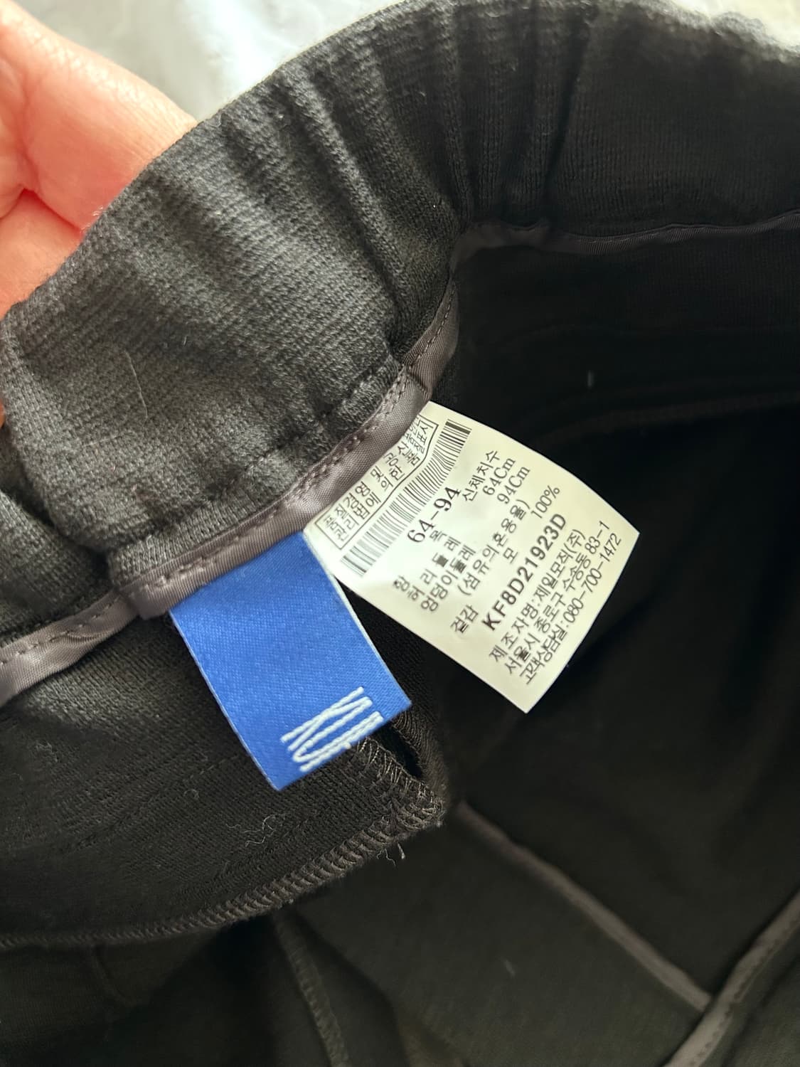 (KUHO) 정품 | 64 블랙 슬랙스 상품이미지2