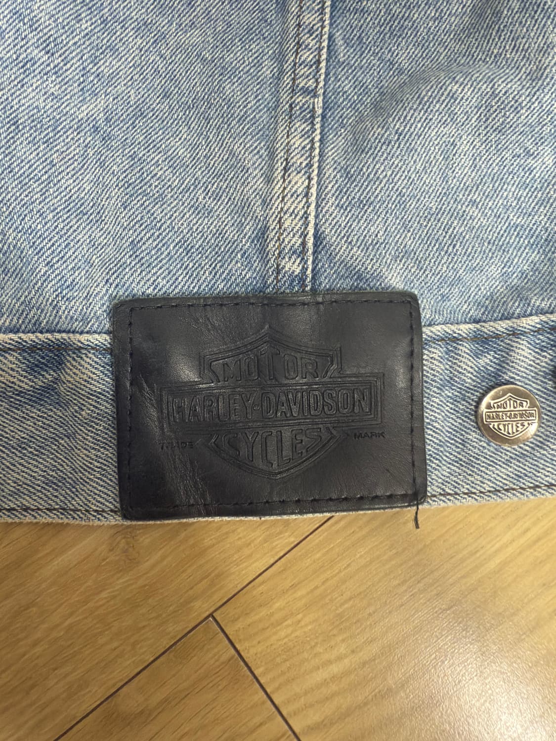 할리데이비슨 데님 베스트 상품이미지5