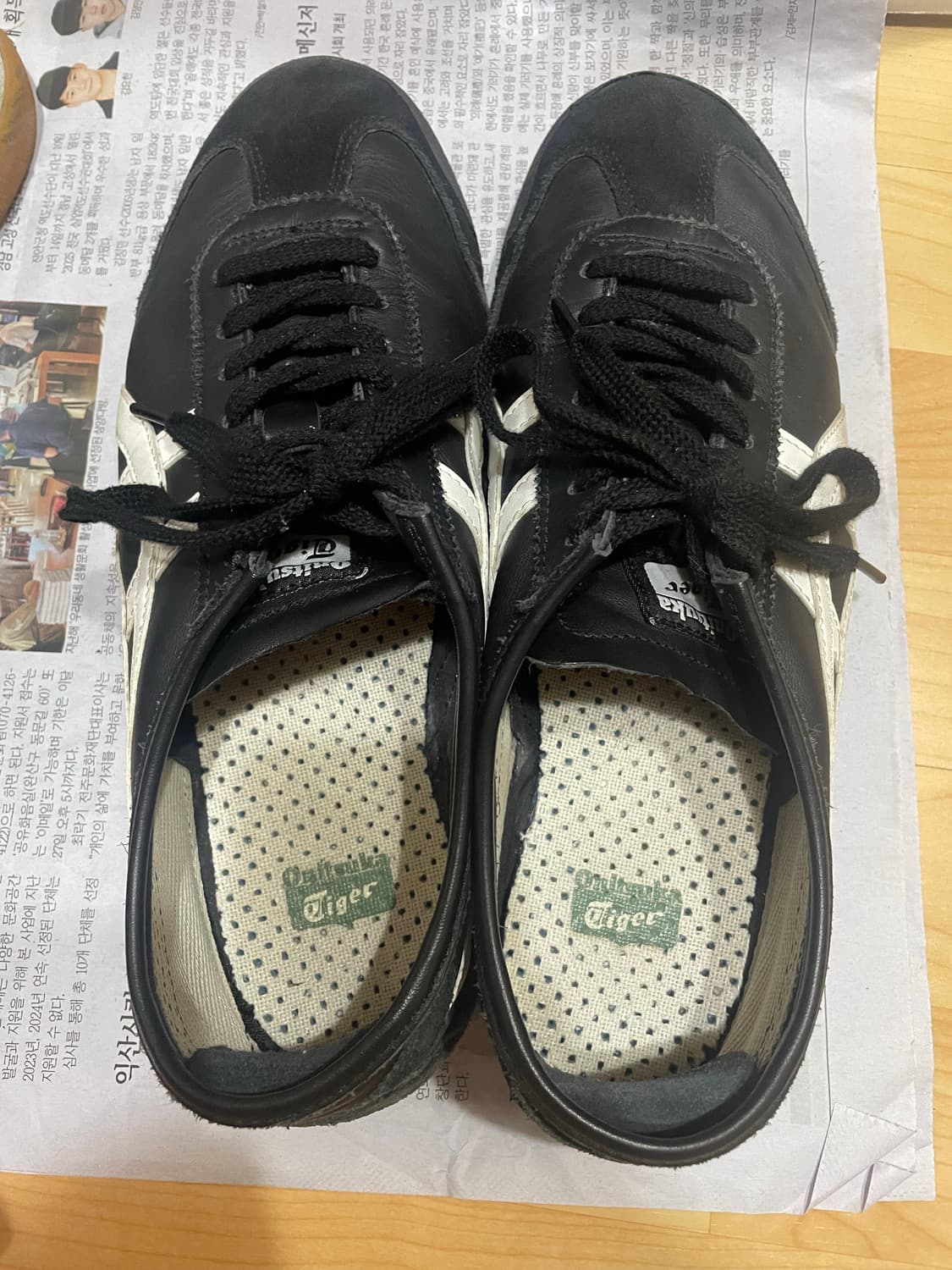 오니츠카타이거 멕시코66 블랙 275 상품이미지3