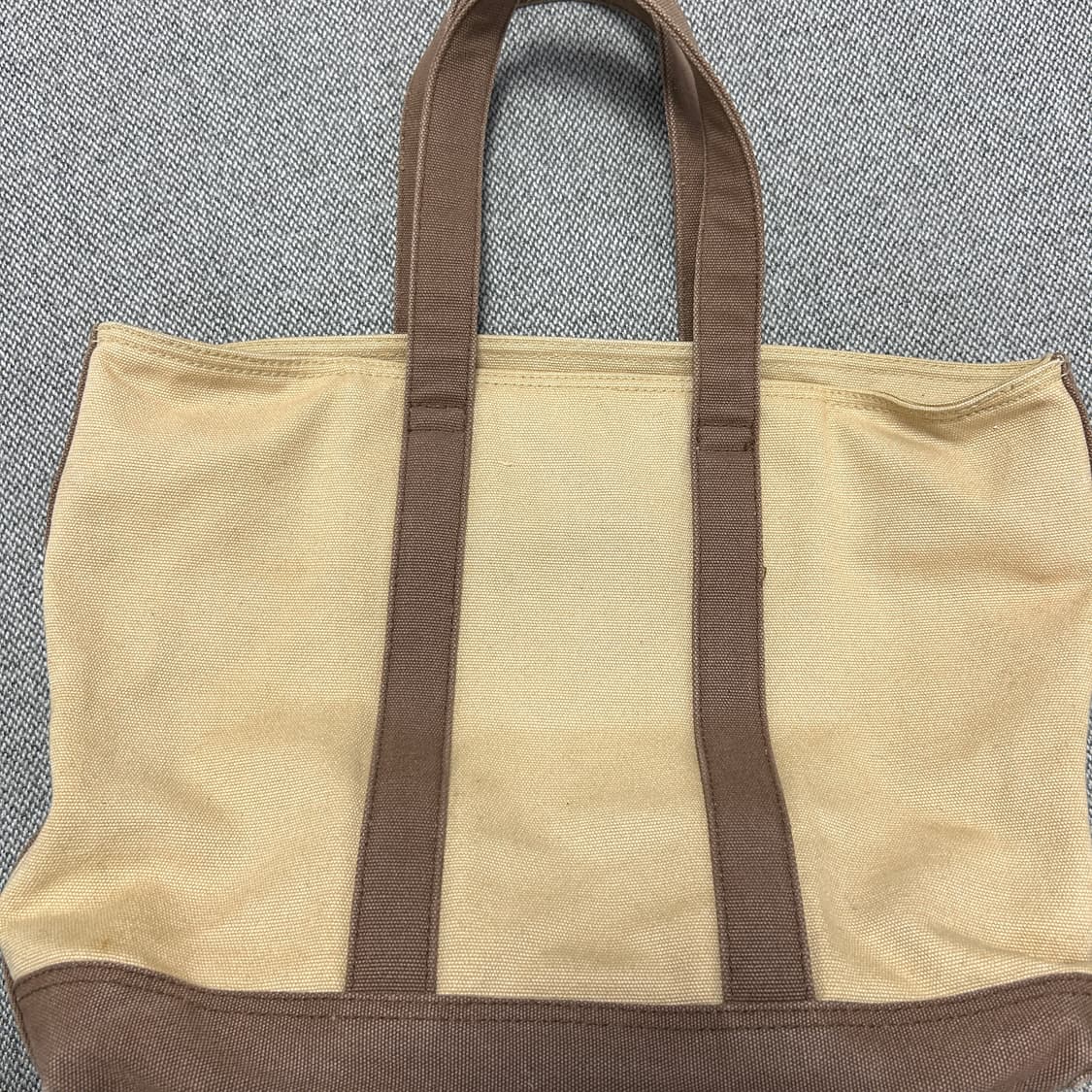 폴로 브라운 빅포니 캔버스백 상품이미지3