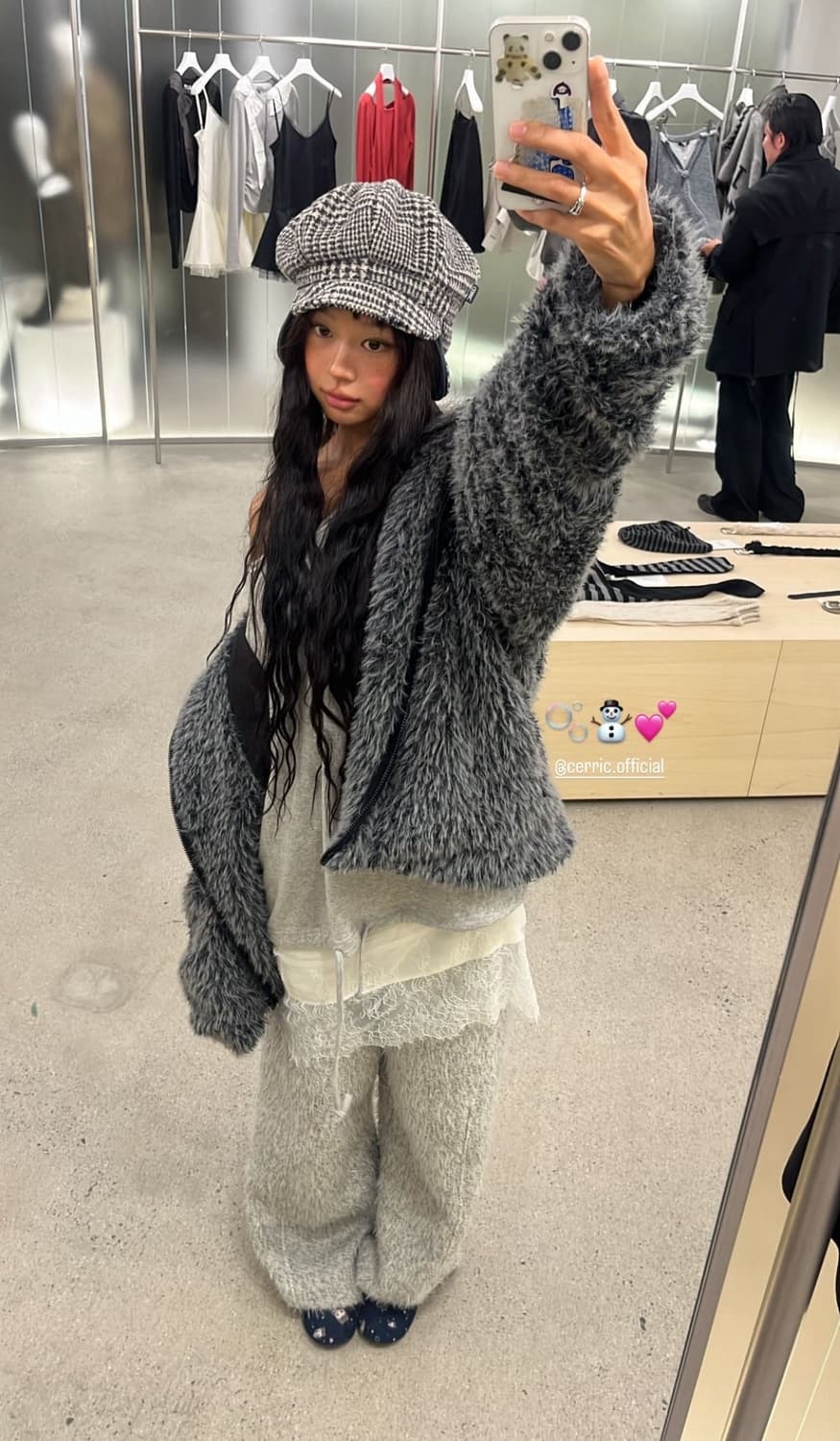 세릭 hairy balaclava zipup 헤어리바라클라바 집업 상품이미지2