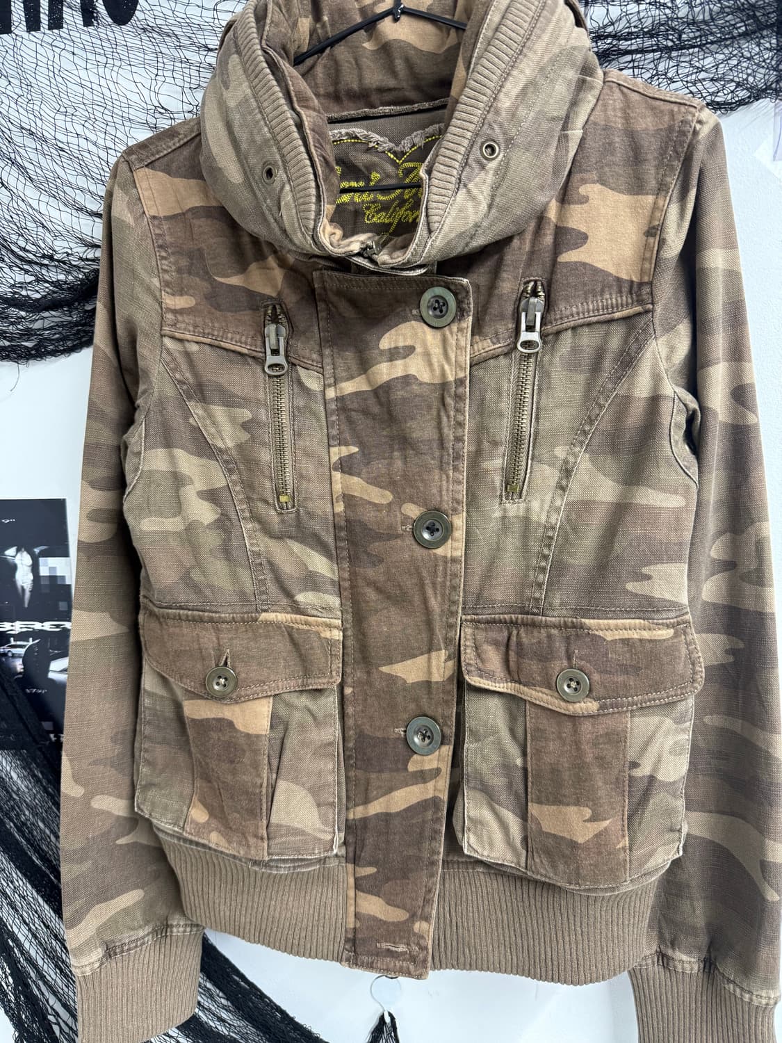 00s cargo pattern twoway jacket 상품이미지8