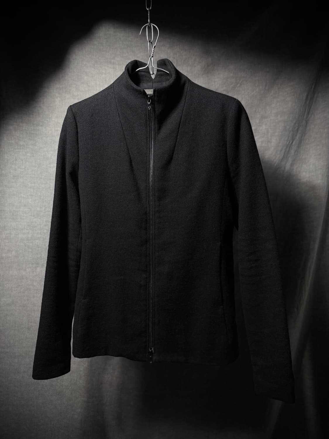 N4 Hemp Wool Stand Collar Zip Jacket  상품이미지3