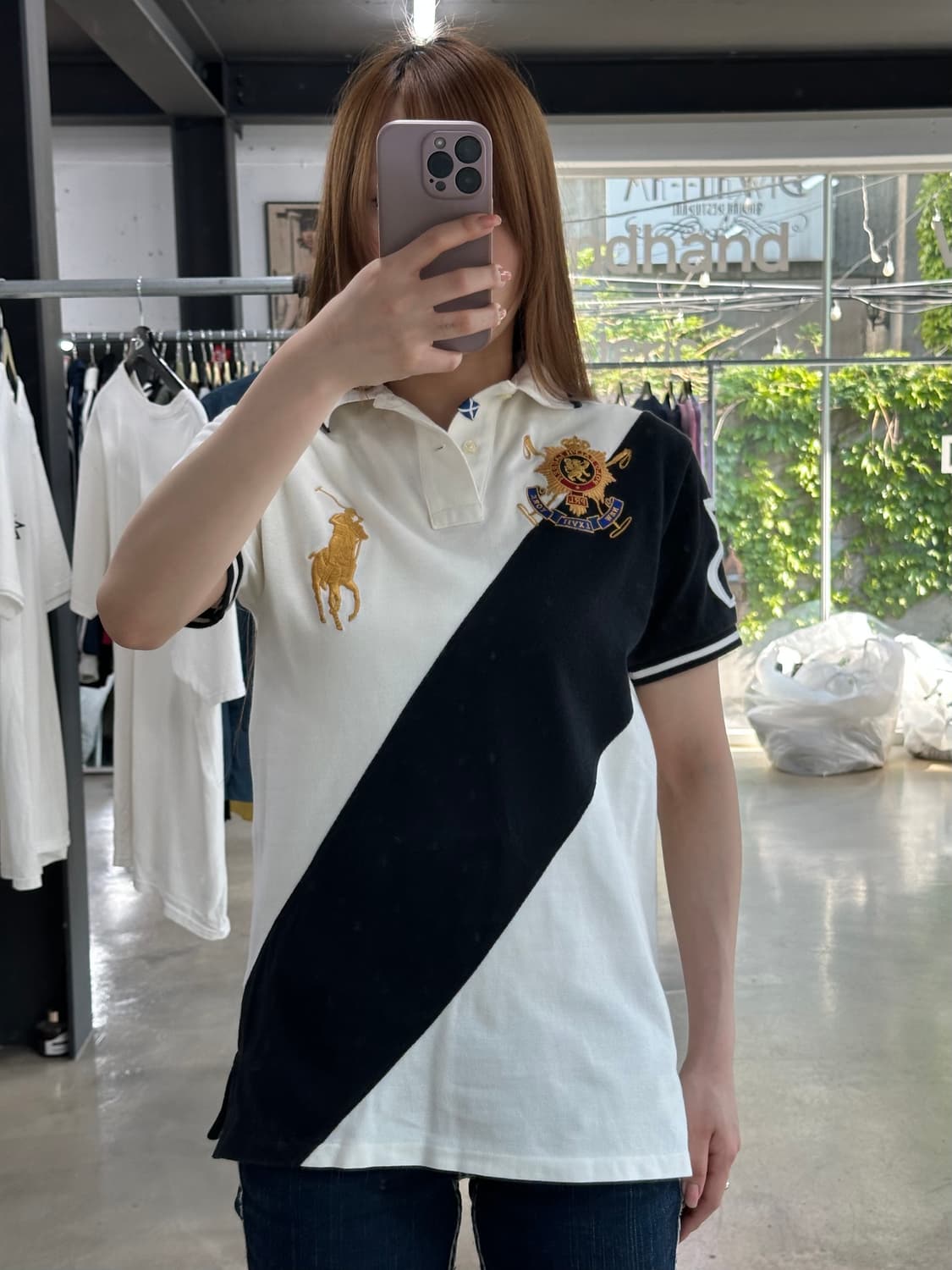 폴로 빅포니 치프키프 블랙워치 Pk반팔티 상품이미지1