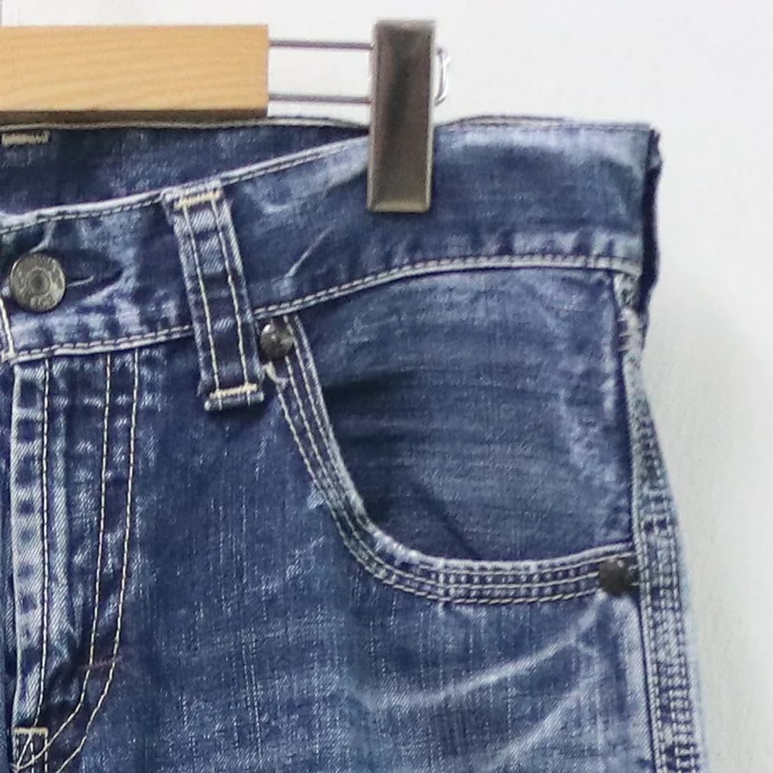 00'S 리바이스 503 워싱 데님 팬츠 65811 상품이미지5