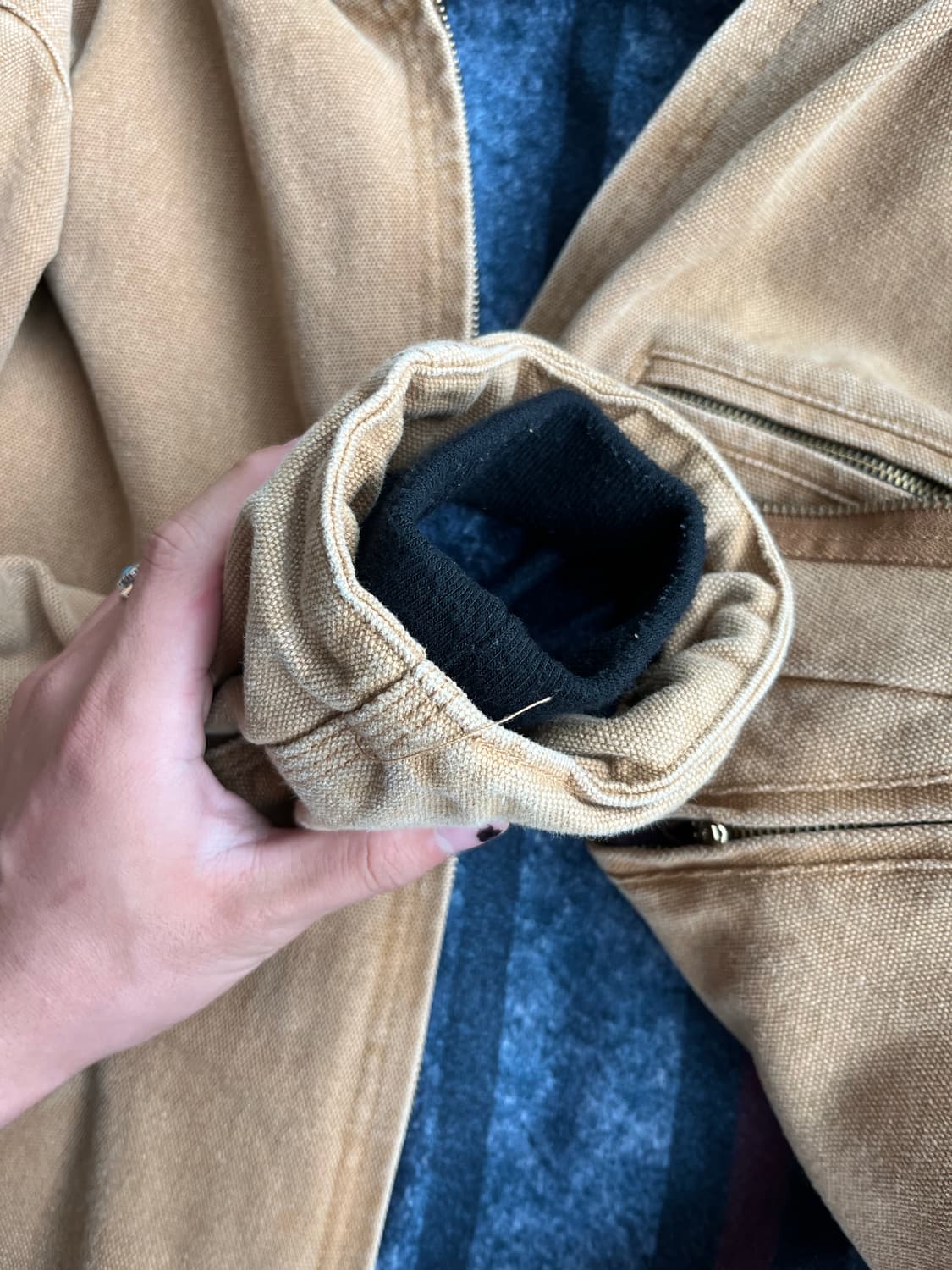 90s Carhartt 덕 액티브 자켓 상품이미지8