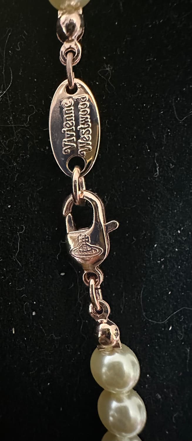 비비안웨스트우드 진주 목걸이&팔찌세트 상품이미지3