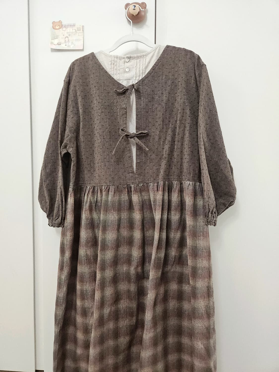 셀니빈티지 모리걸 코디세트 에이프런 원피스 사만사모스 티셔츠 상품이미지9