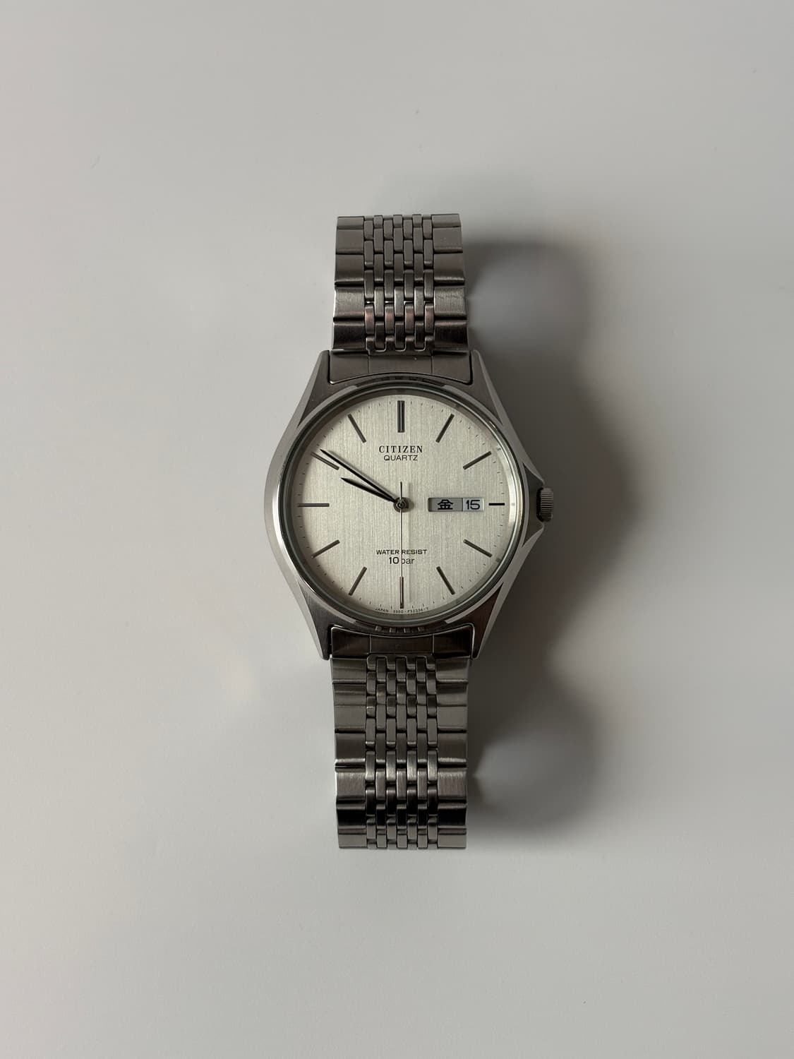 1980s Bar Index Silver Quartz 상품이미지1