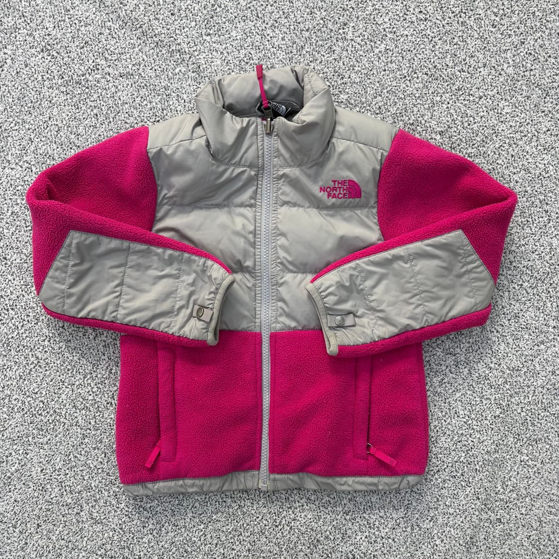 실측확인 노스페이스 키즈 후리스 자켓 0310J 상품이미지1