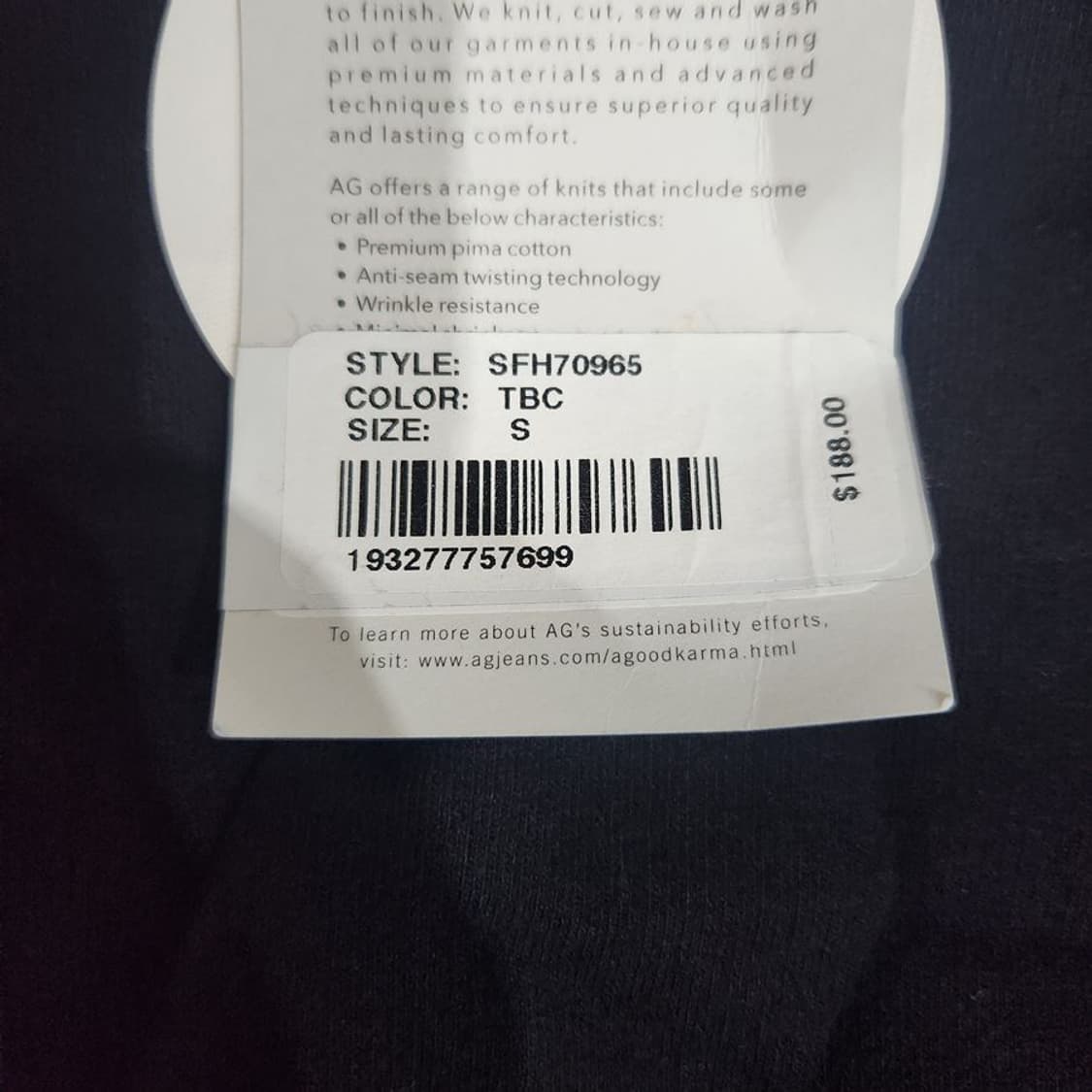 [여S](미사용)아드리아노골드슈미드 셔링 후드티[Y62-215] 상품이미지9