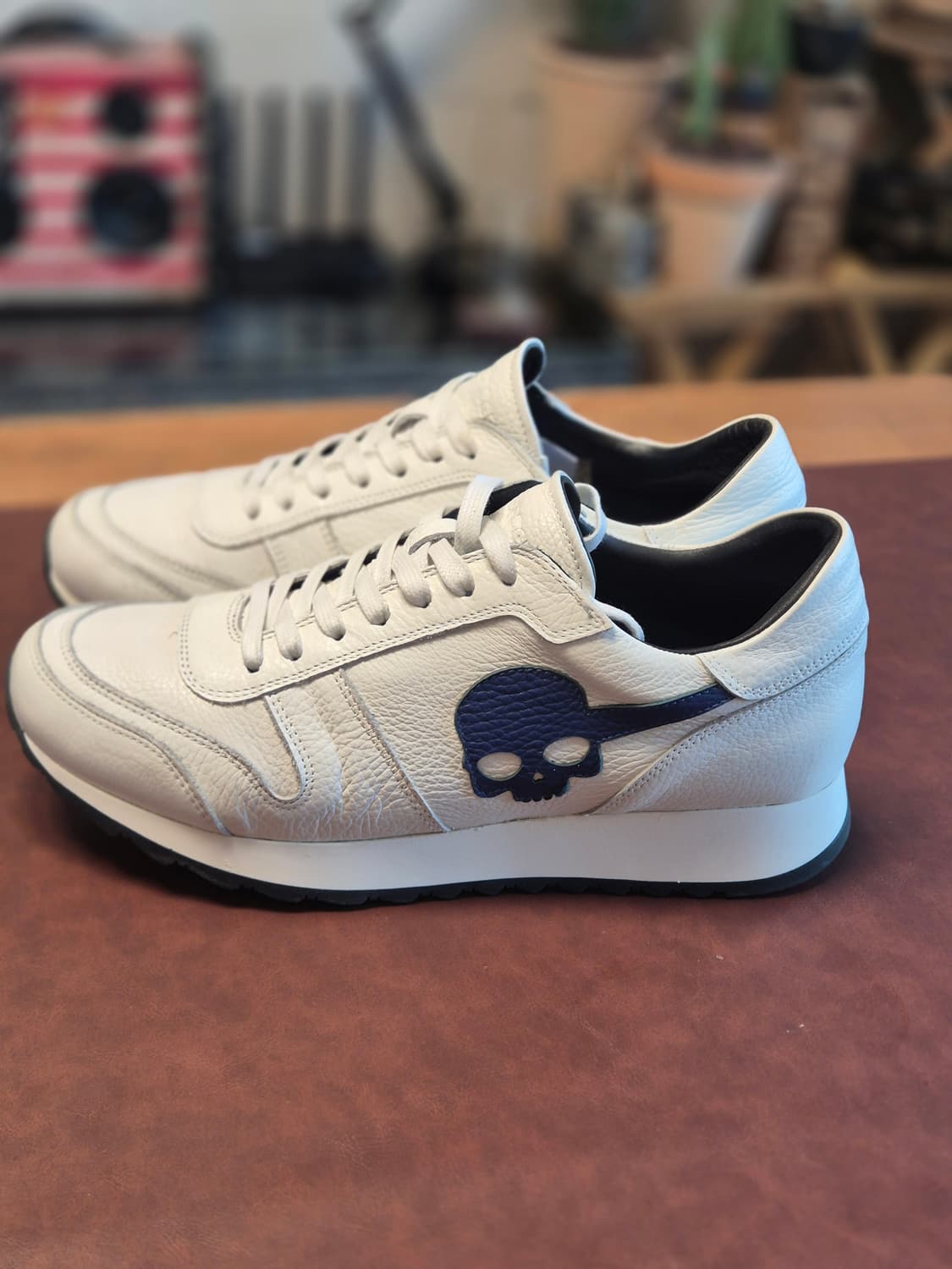 실착용1회 265-270(42)정품 하이드로겐스니커즈  상품이미지9