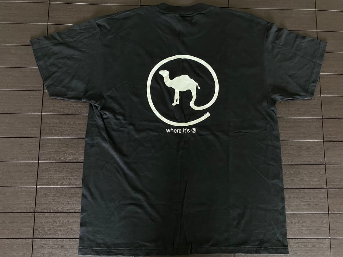 (XL) 빈티지 카멜 프로모 티셔츠 상품이미지1