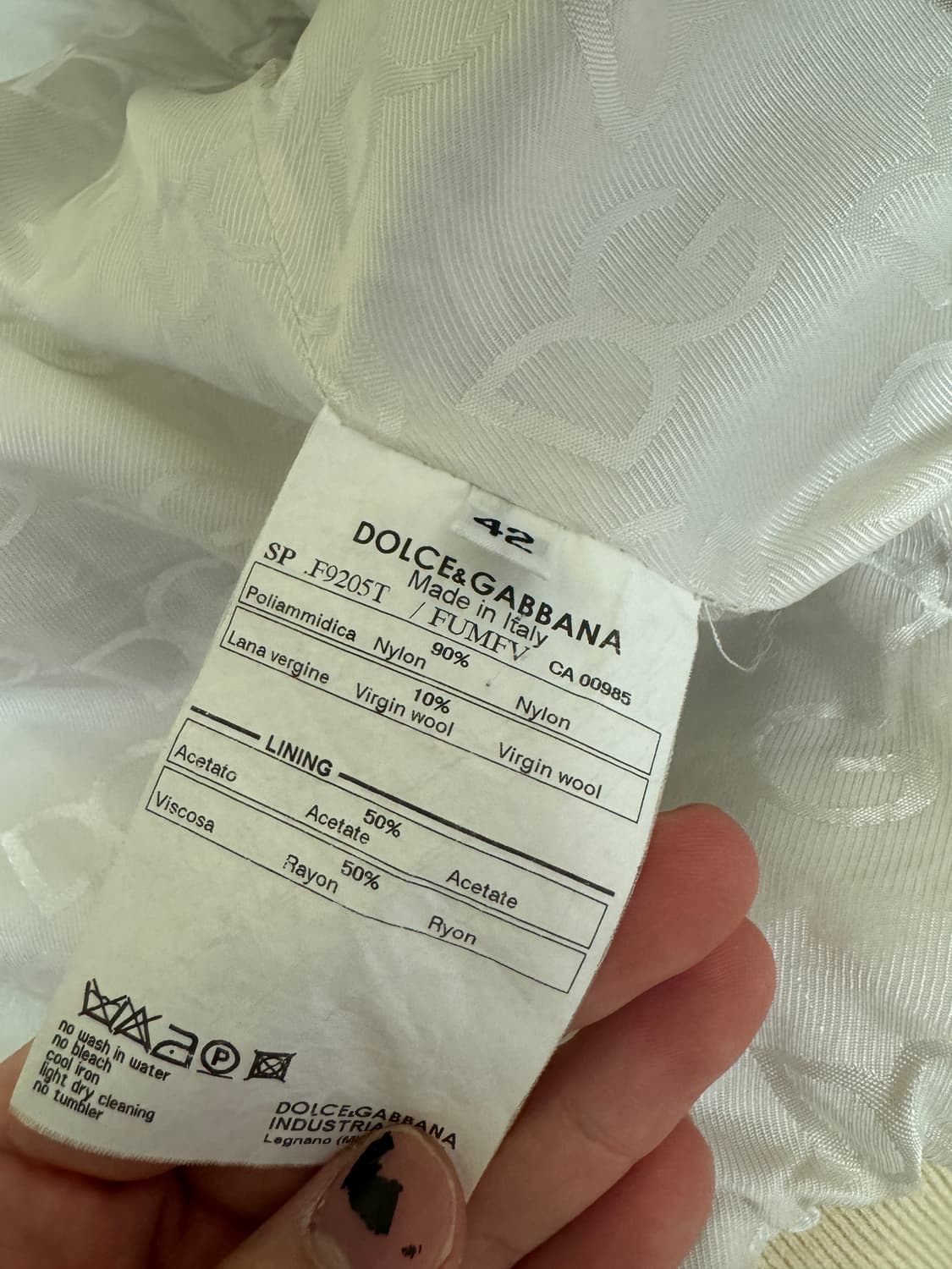 Dolce&Gabbana 크롭 나일론 자켓 상품이미지7