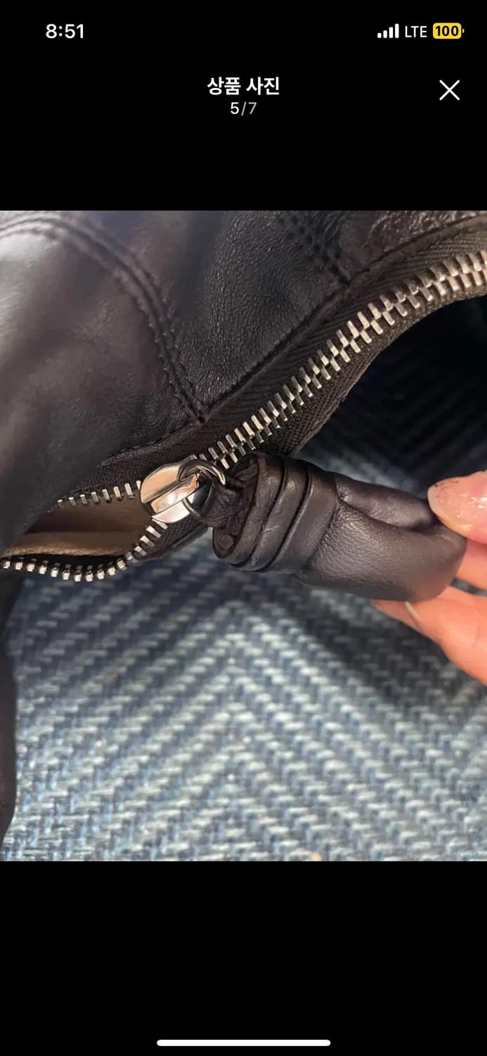 르메르 포춘백 다크 초코 라지 상품이미지6