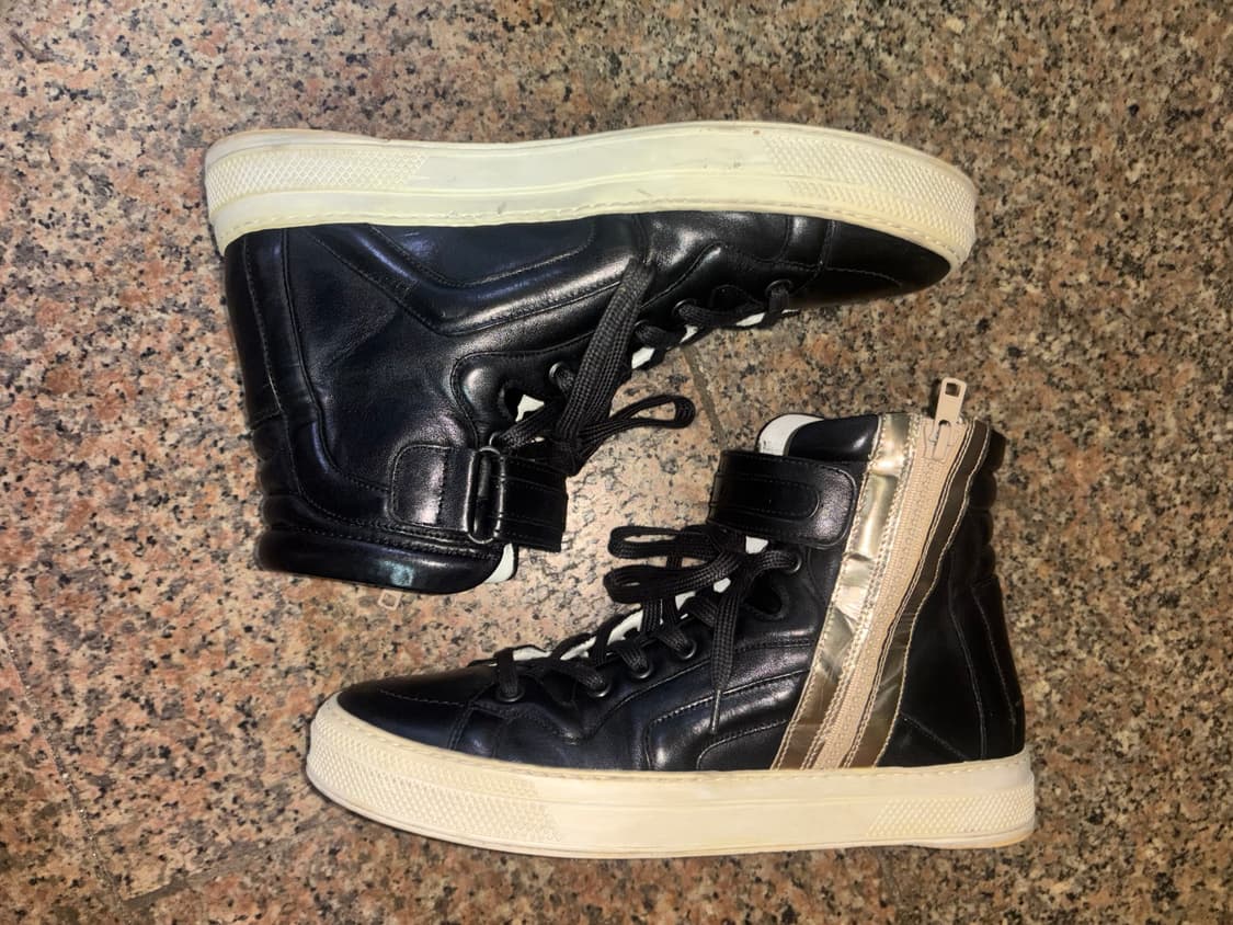 피에르 하디 집업 레더 하이탑 상품이미지1