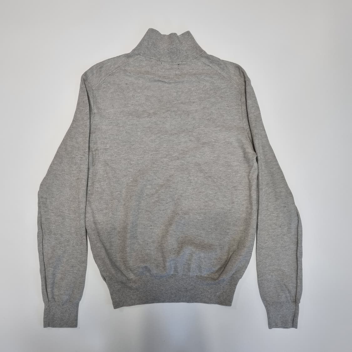 폴로 반집업 니트 그레이 상품이미지2