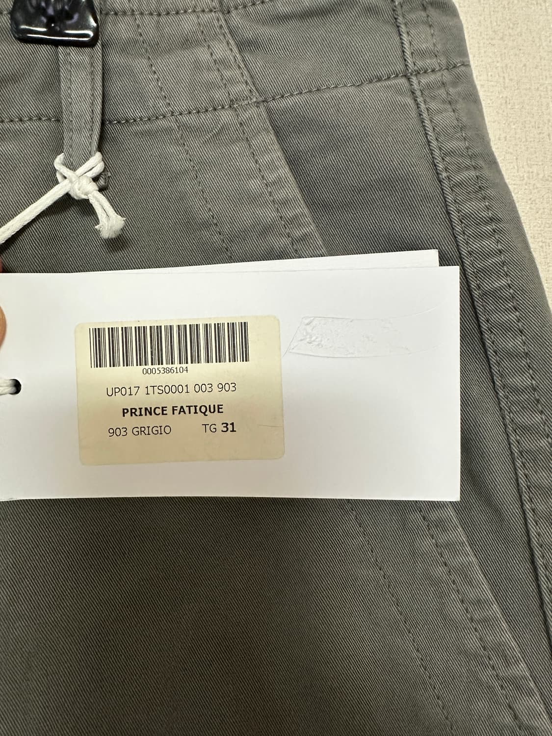 DEPARTMENT 5 / 슬림핏퍼티그 / 31 / 새상품 상품이미지5