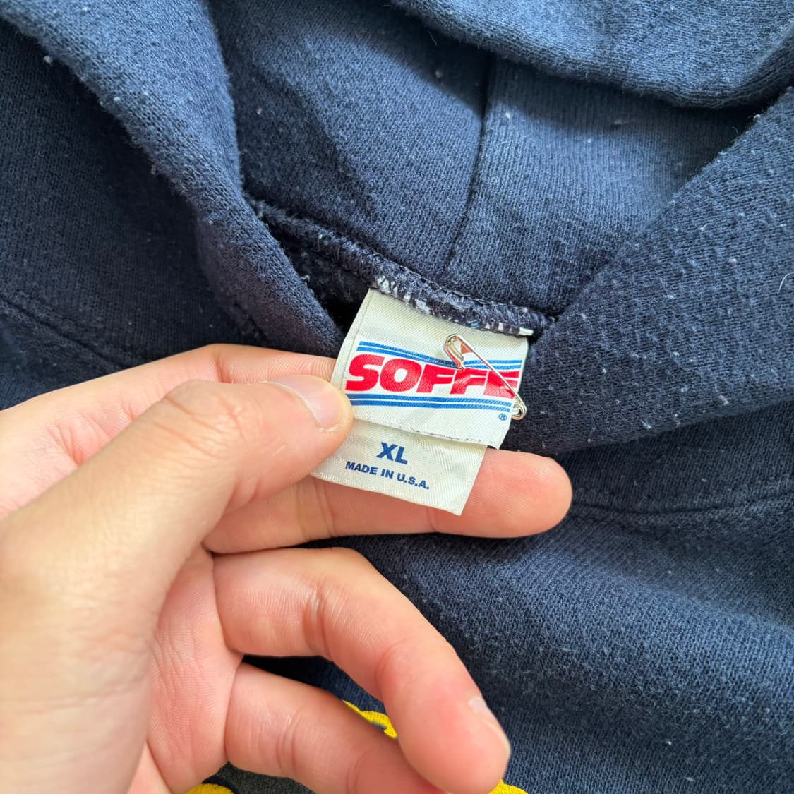 US NAVY USA OG 빈티지 후드티 XL 상품이미지5