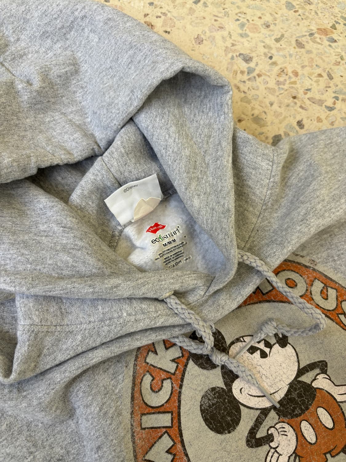 디즈니 미키마우스 후드티 그레이 상품이미지10