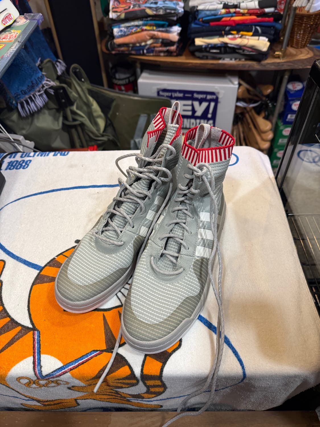 아디다스 니트 하이탑 포럼 원터팩 (275) 상품이미지1