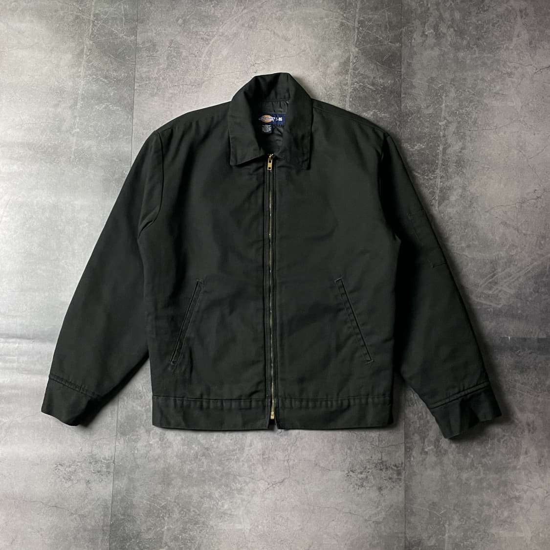 DICKIES 디키즈 빈티지 블랙 퀄팅 코튼 자켓 상품이미지1