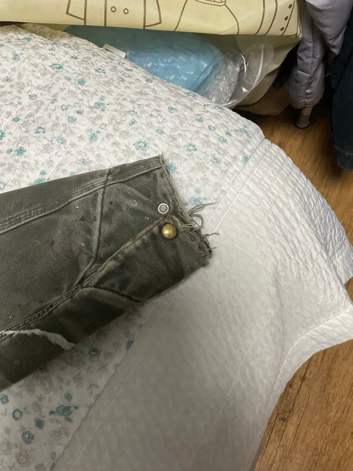 칼하트 디트로이트 j97 mos green XL 상품이미지10