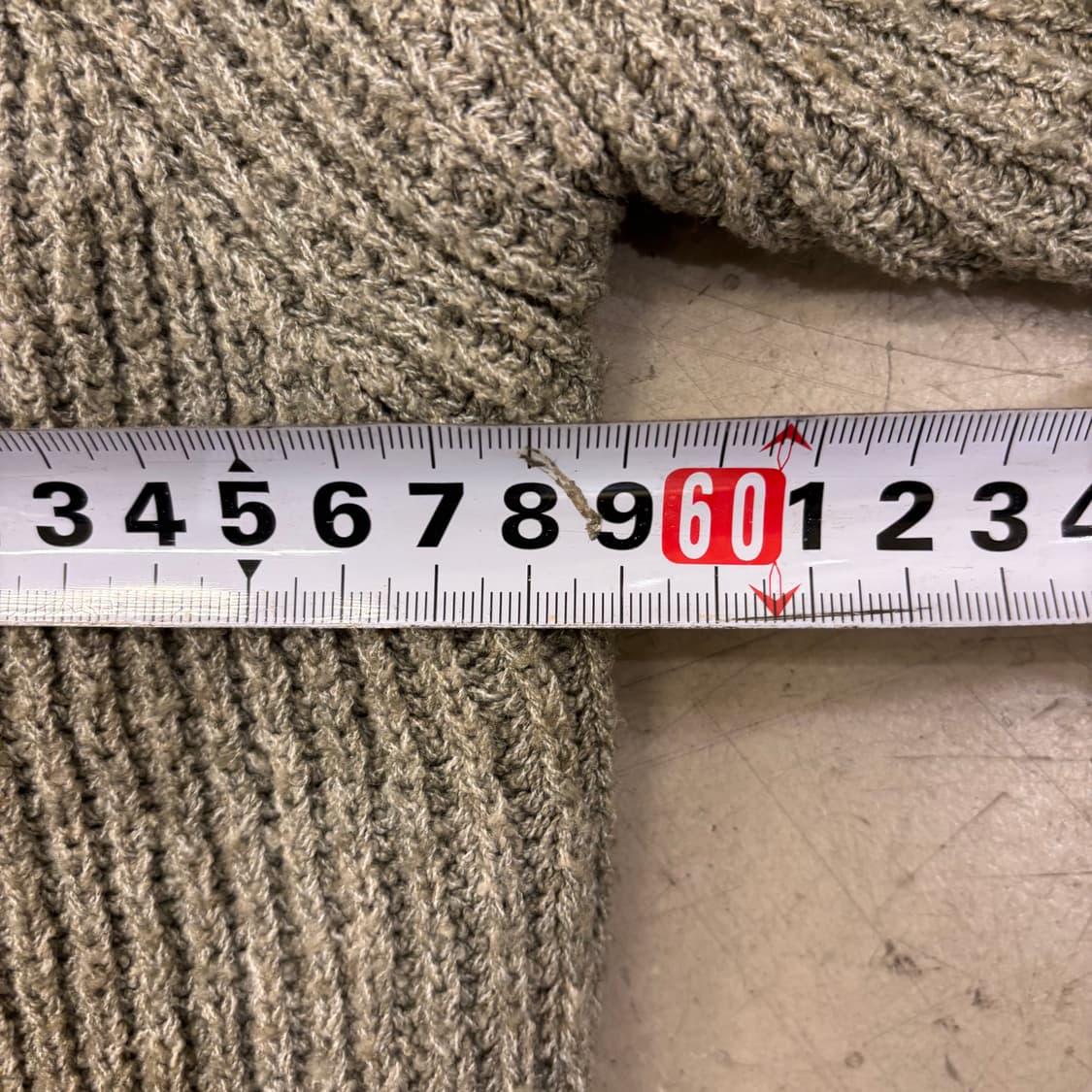 니틀리 그레이 골지 니트집업 상품이미지5