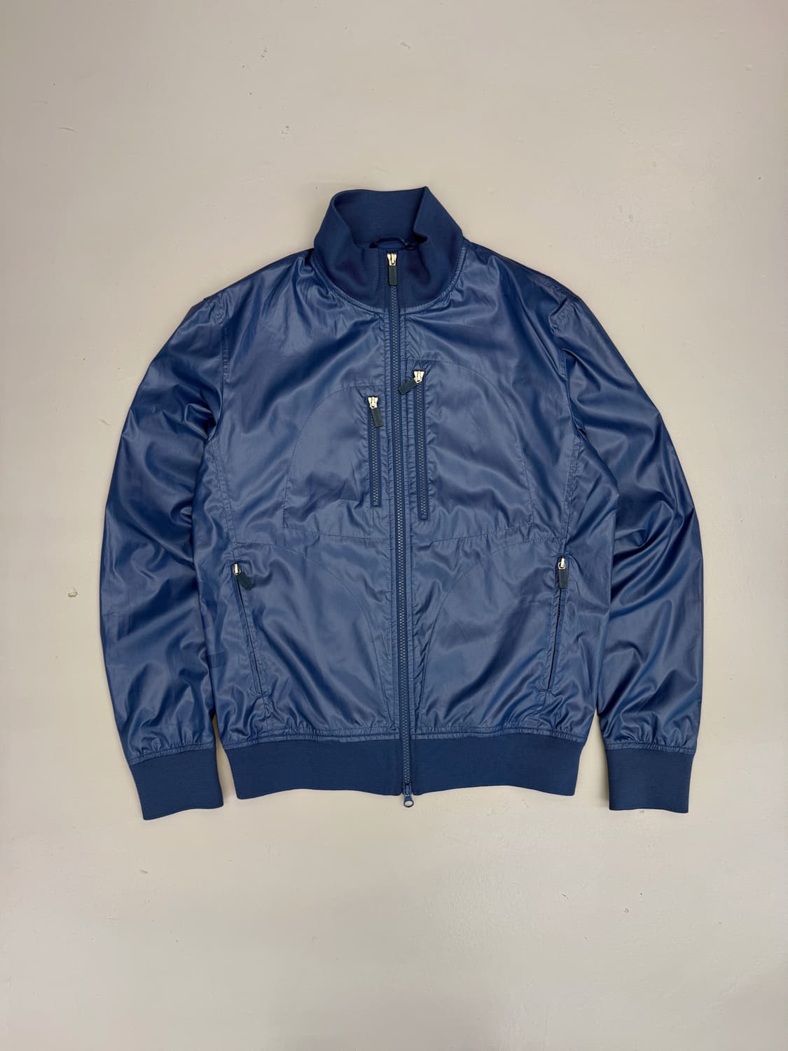 Y-3 요지야마모토 블루 폴리쉘 집업 자켓 상품이미지1