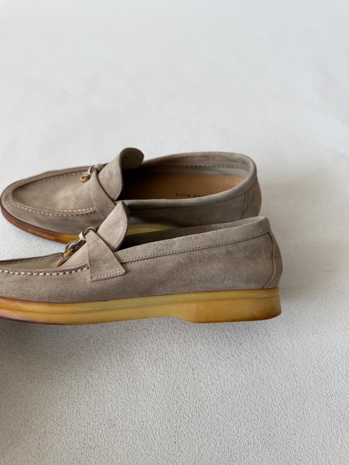 로로피아나(Loro Piana) 스웨이드 로퍼(ITALY,아웃솔 경화) 상품이미지6