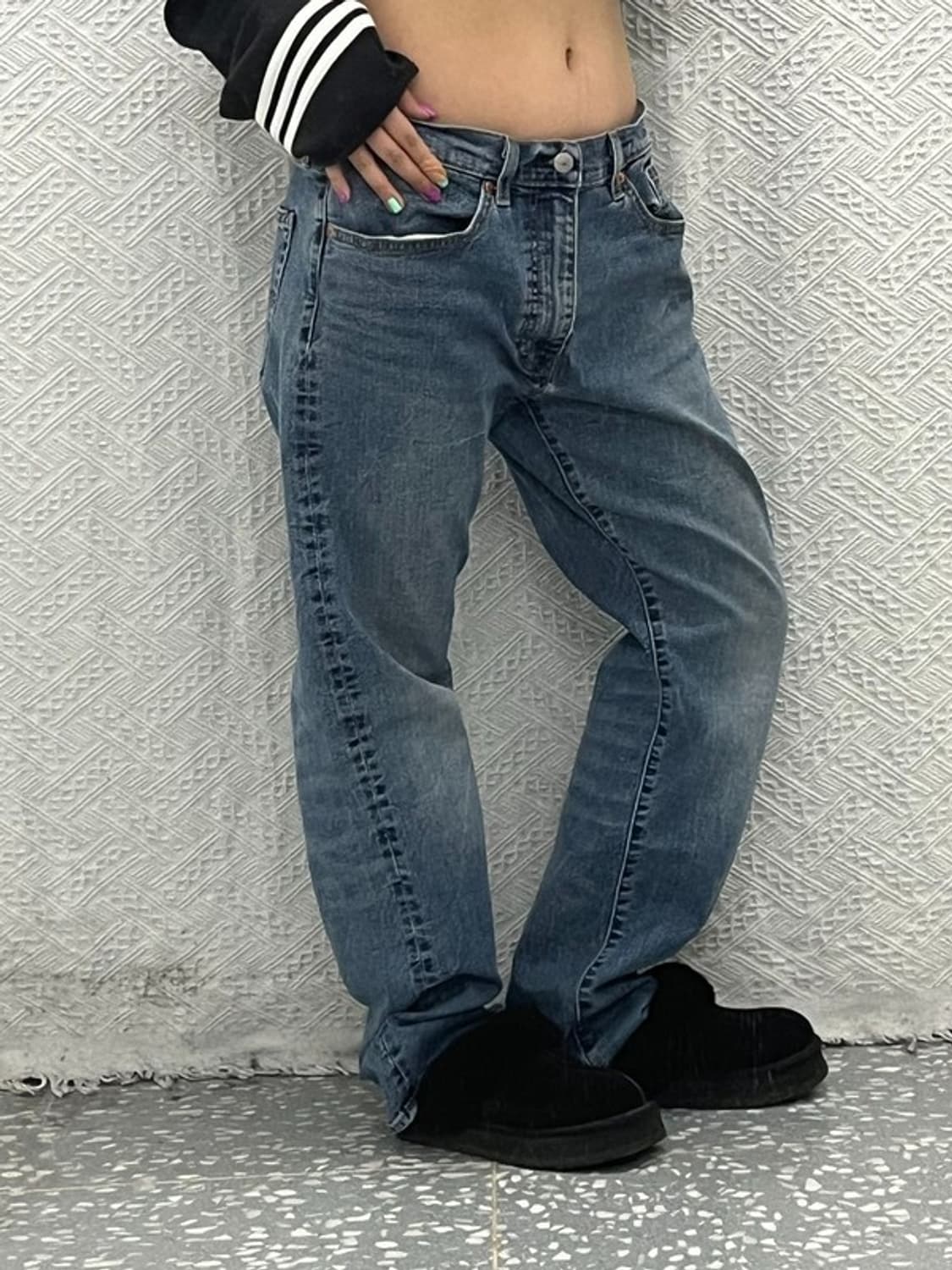 리바이스 505 빈티지 베이직 데님팬츠 34인치 C06591 상품이미지2