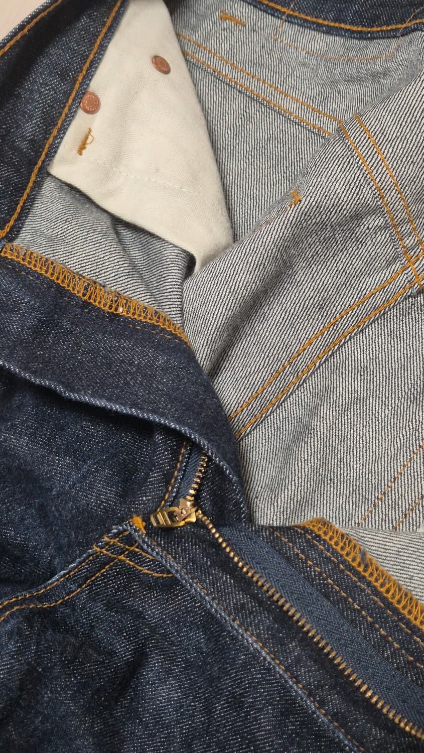 부기 홀리데이 셀비지 데님팬츠 상품이미지6