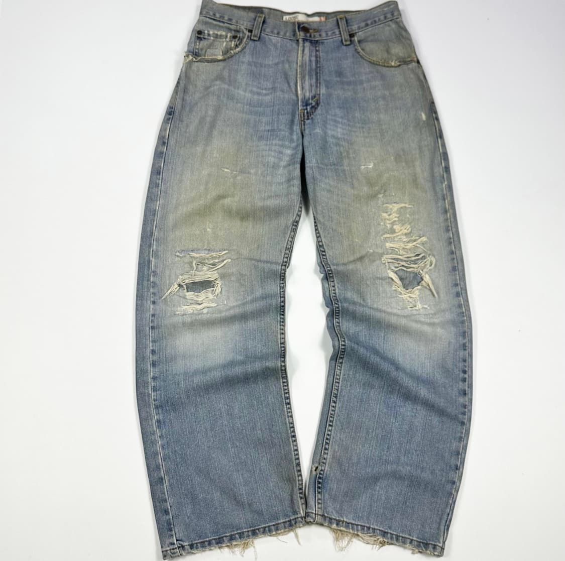리바이스 569 오리지널 데미지 워싱 데님팬츠 (29인치) 상품이미지3