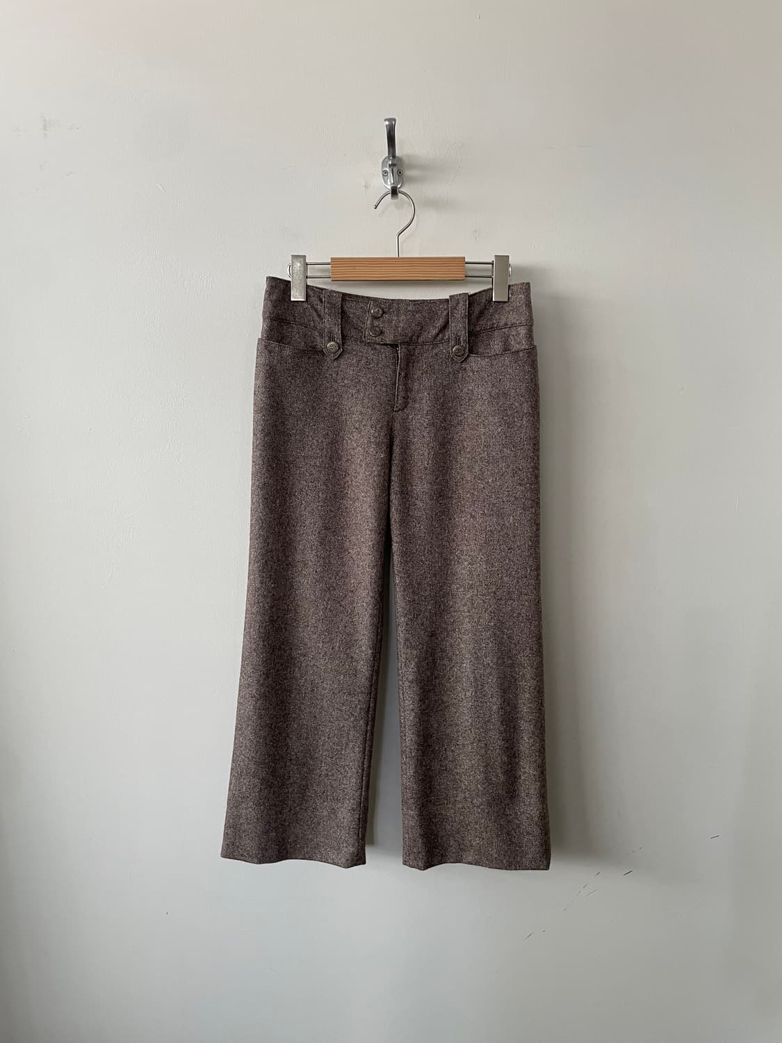vintage two button low rise half pants 상품이미지1