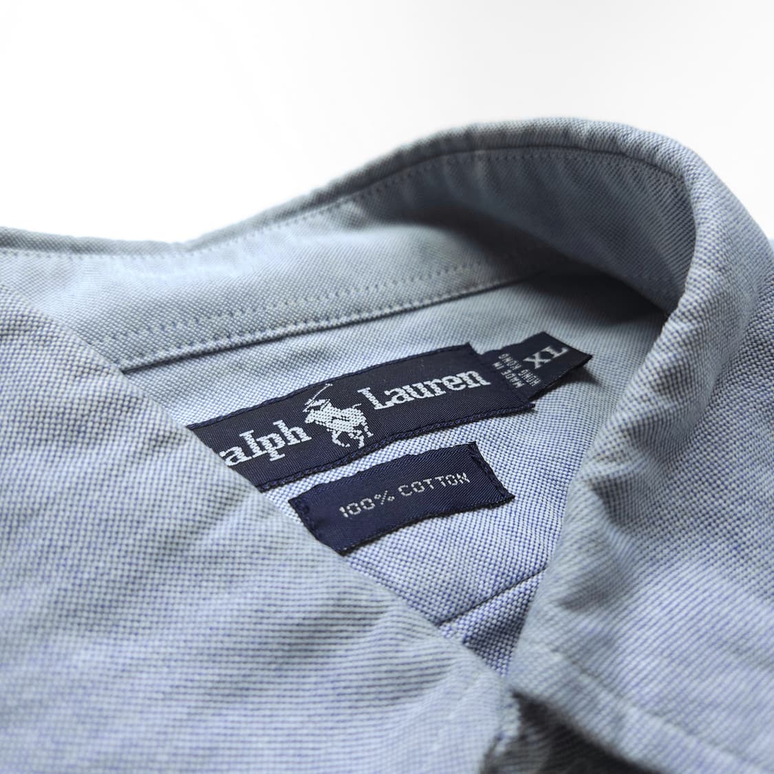 폴로 랄프로렌 포니 미니멀 옥스포드 셔츠 (XL) 상품이미지5