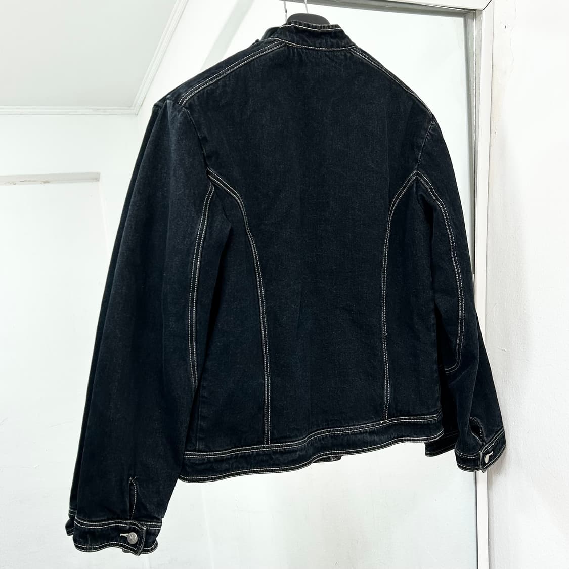 캘빈클라인 쉐르파 데님 바이커 자켓 상품이미지5