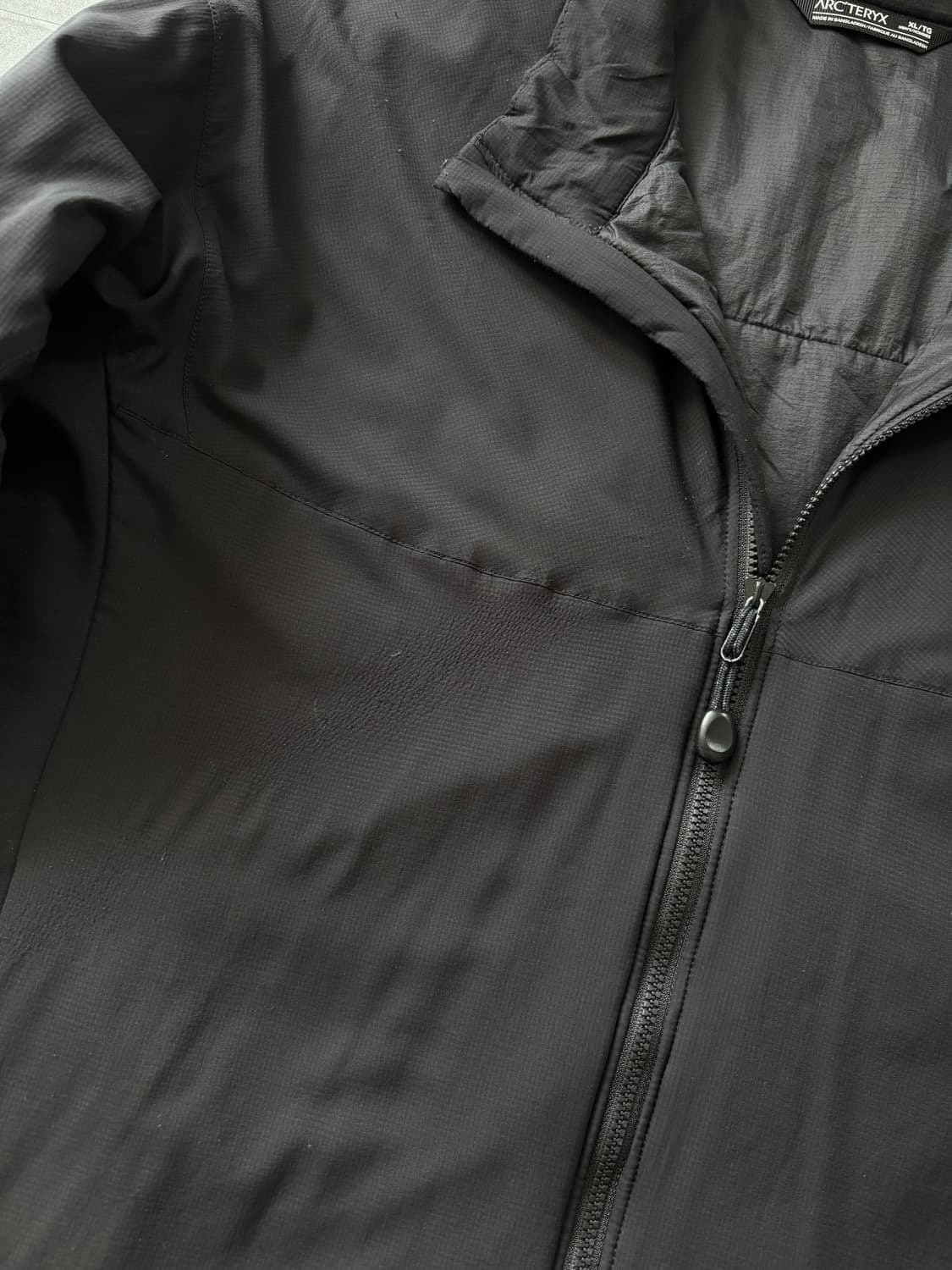 Arc'teryx 아크테릭스 아톰 LT 자켓 블랙 상품이미지6