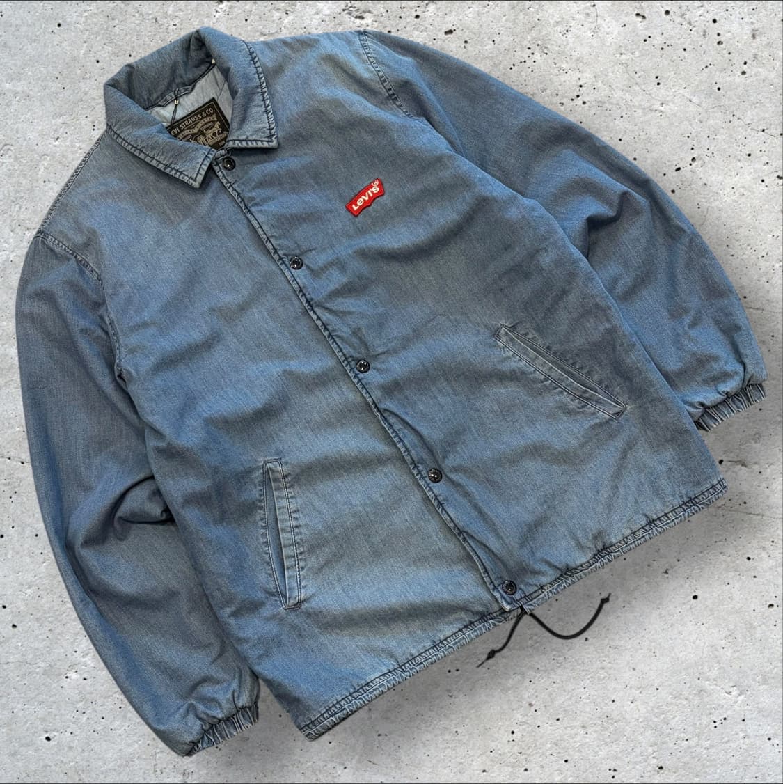 [M] 리바이스 데님 누빔안감 코치 자켓 C438 상품이미지1