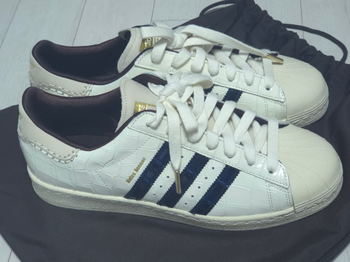 Wales Bonner x Adidas Superstar U.K 10.5 상품이미지3