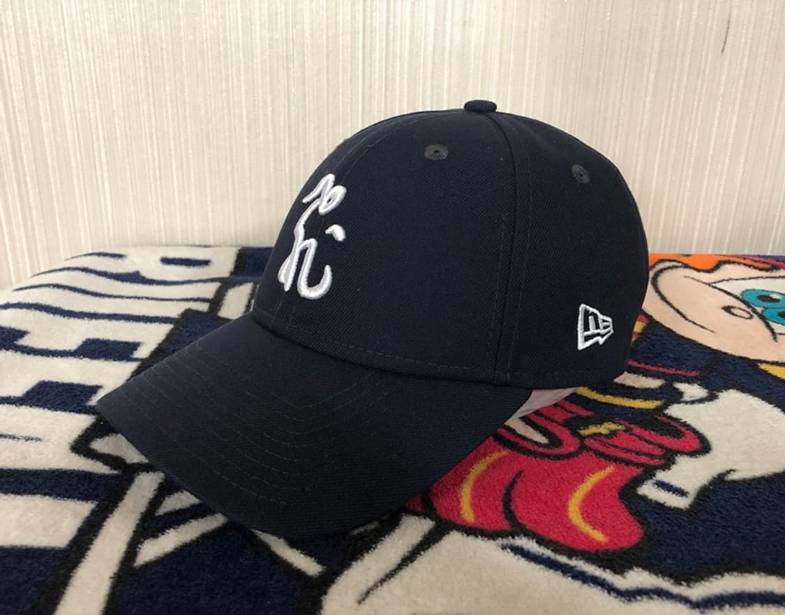 뉴에라X듀스김성재 콜라보 네이비볼캡/모자 상품이미지2