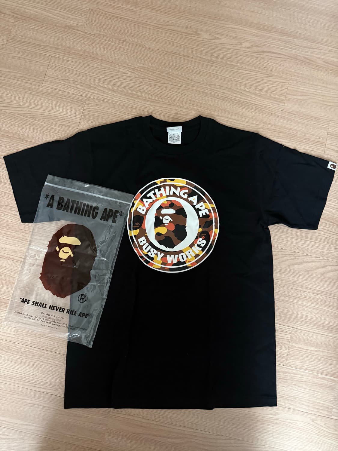 베이프 반팔  상품이미지2