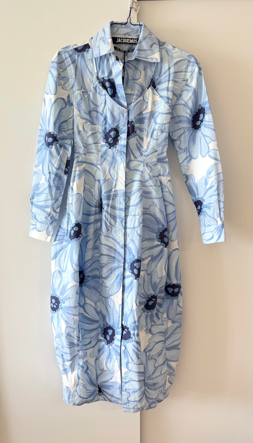 Jacquemus floral print poplin dress 36 상품이미지5