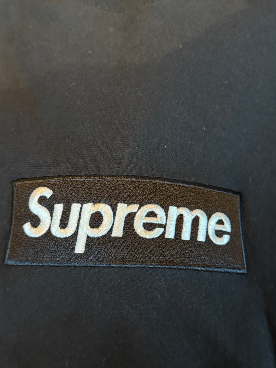 슈프림 박스로고 검검  상품이미지3