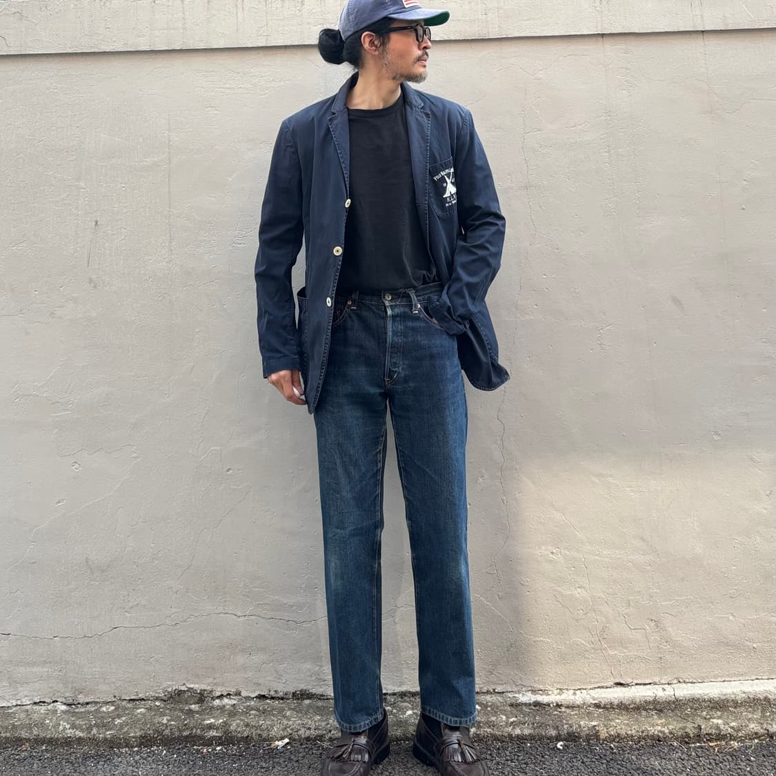 일본 헐리우드 런치 마켓 청바지 셀비지 상품이미지1