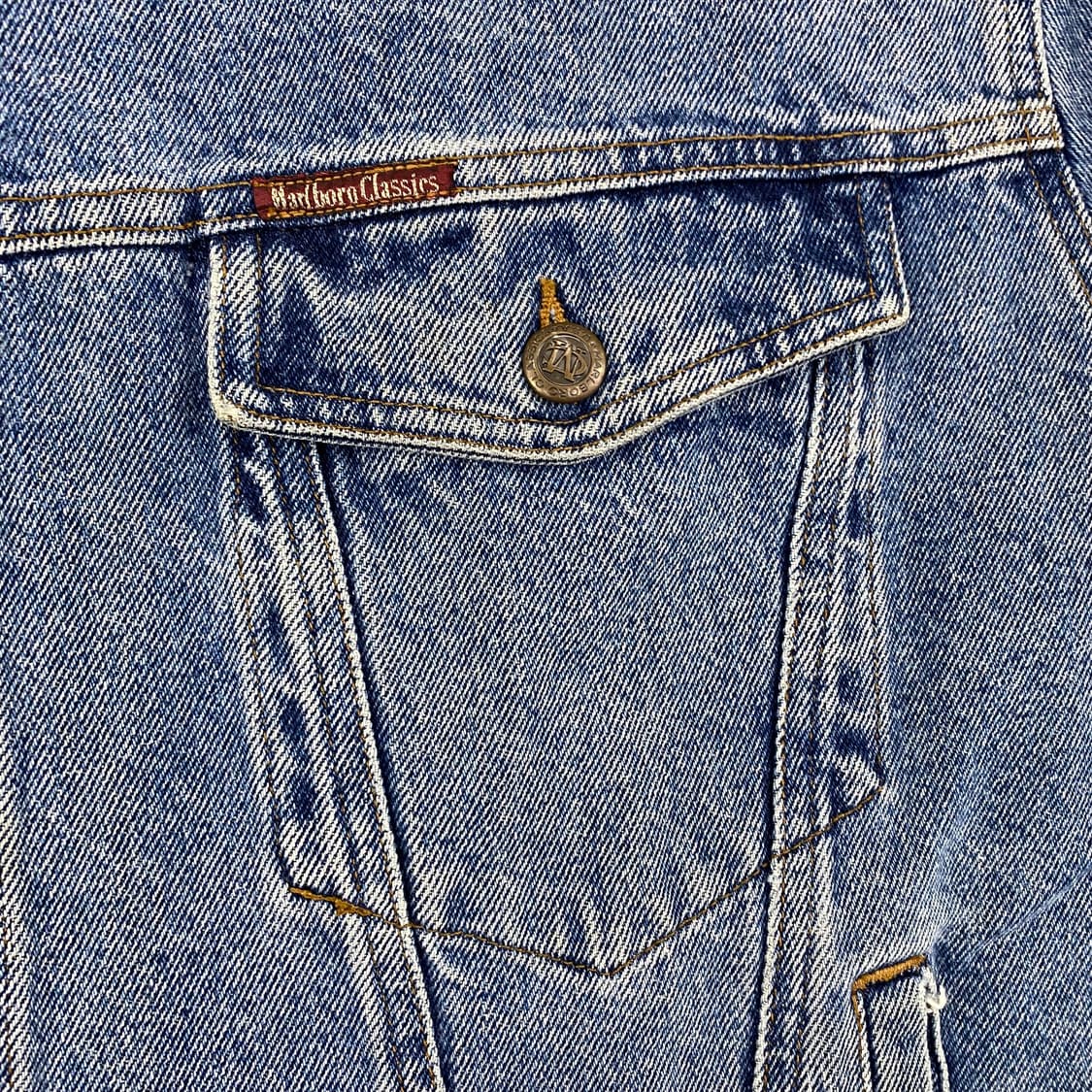 말보로 클래식 빈티지 포켓 데님 트러커 자켓 (100) 상품이미지3