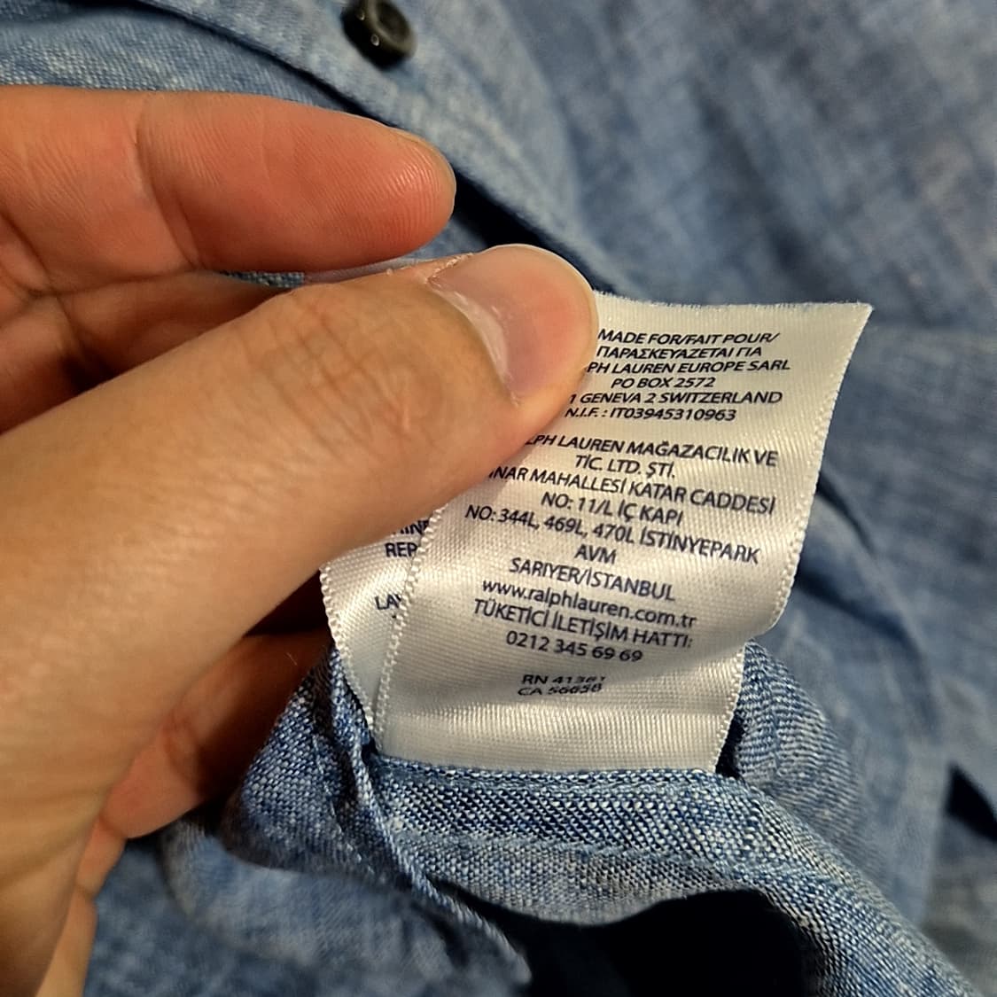 Polo Ralph Lauren 폴로 랄프로렌 린넨 셔츠 상품이미지6